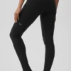 Airbrush High-Waist Goddess Legging - Zwart