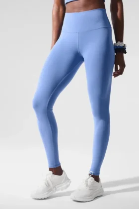 Airbrush Legging met hoge taille - Crystal Clear Blue