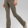 Airbrush Legging met hoge taille en bootcut-pasvorm - Licht cacao