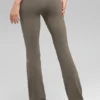 Airbrush Legging met hoge taille en bootcut-pasvorm - Licht cacao