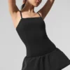 Airbrush Love Match-tennisjurk - Zwart