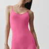 Airbrush One and Done korte onesie - Paradise Pink