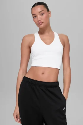 Airbrush Real Bra-tanktop – Wit
