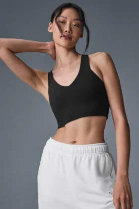 Airbrush Real Bra-tanktop - Zwart