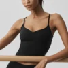 Airbrush Refined Bra Tank - Zwart