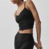 Airbrush Refined Bra Tank - Zwart