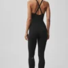 Airbrush Sparks Fly Corset-Onesie – Zwart