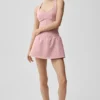 Airbrush Sparks Fly-corset-tennisjurk – Vintage Pink