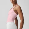 Airbrush Sparks Fly Corset-top – Vintage Pink