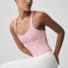 Airbrush Sparks Fly Corset-top – Vintage Pink