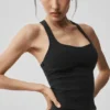 Airbrush Sparks Fly-corsettop - Zwart