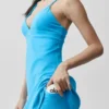 Airbrush Splendor-jurk - Azure Blue