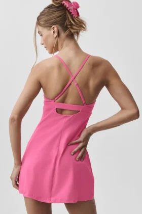 Airbrush Splendor-jurk – Paradise Pink