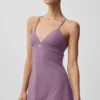 Airbrush Splendor-jurk - Plum Kiss