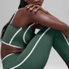 Airbrush Streamlined Bra Tank - Clover Green/White