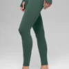 Airbrush Winter Warm High-Waist Nocturne-Legging – Clover Green