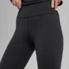 Airbrush Winter Warm High-Waist Nocturne Leggings - Zwart