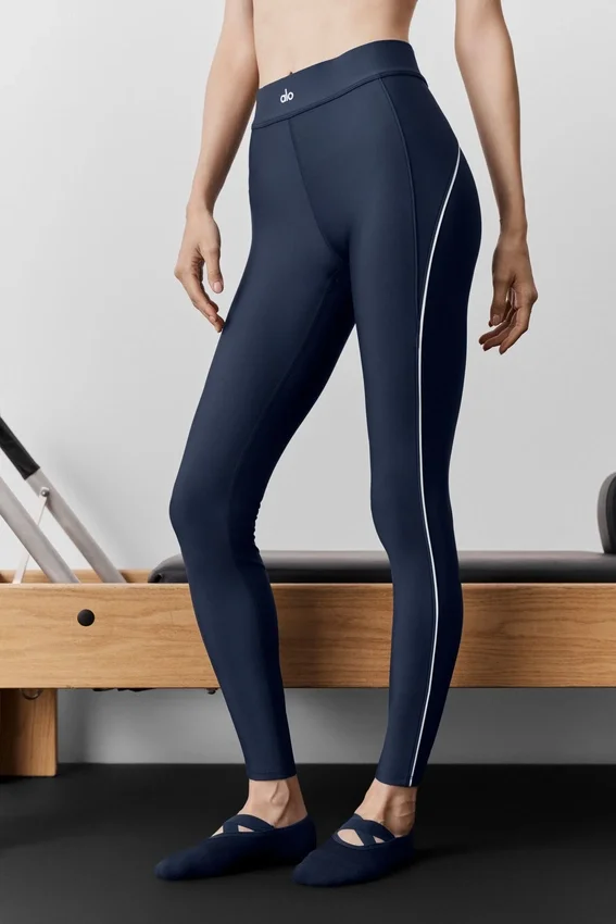 Airlift 7/8 Speedwork High-Waist Legging - Navy