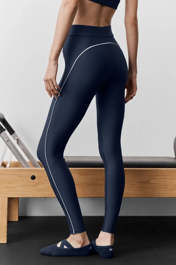Airlift 7/8 Speedwork High-Waist Legging - Navy