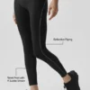Airlift 7/8 Speedwork-legging met hoge taille - Zwart