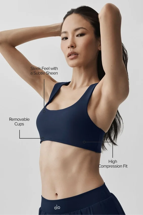 Airlift Advantage Racerback-bh - Navy