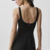 Airlift Double Trouble-tennisjurk - Zwart