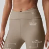 Airlift High-Waist 7/8 Horizon-legging – Gravel