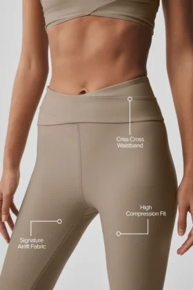 Airlift High-Waist 7/8 Horizon-legging – Gravel