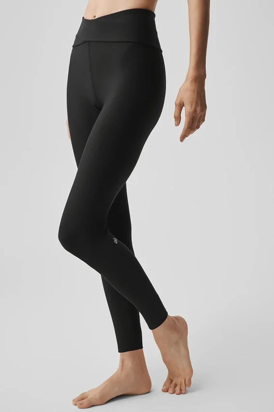 Airlift High-Waist 7/8 Horizon-legging - Zwart