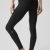 Airlift High-Waist 7/8 Horizon-legging - Zwart