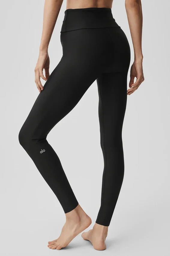 Airlift High-Waist 7/8 Horizon-legging - Zwart