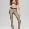 Airlift High-Waist 7/8 Line up Legging - Gravel