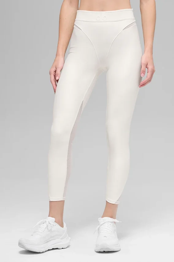 Airlift High-Waist 7/8 Rebel-legging – ivoor