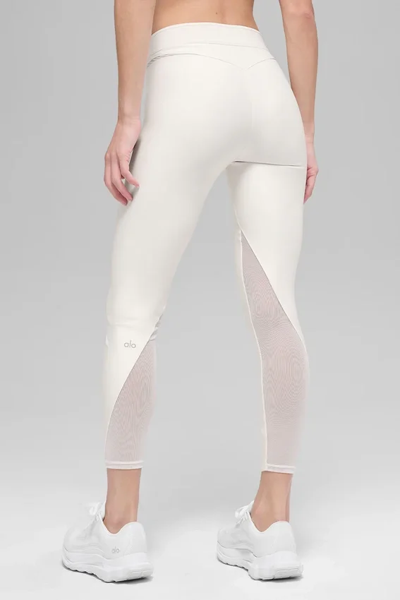 Airlift High-Waist 7/8 Rebel-legging – ivoor