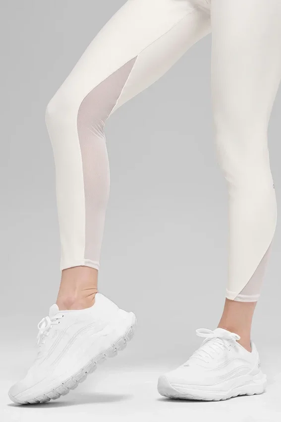 Airlift High-Waist 7/8 Rebel-legging – ivoor