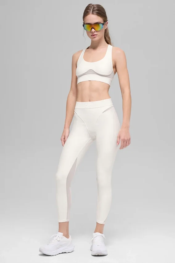 Airlift High-Waist 7/8 Rebel-legging – ivoor