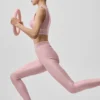 Airlift High-Waist Alignment Legging - Vintage roze/wit