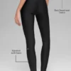 Airlift High-Waist Alignment Legging - Zwart/Wit