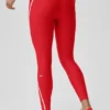 Airlift High-Waist Charger 7/8-Legging - Felrood/Wit