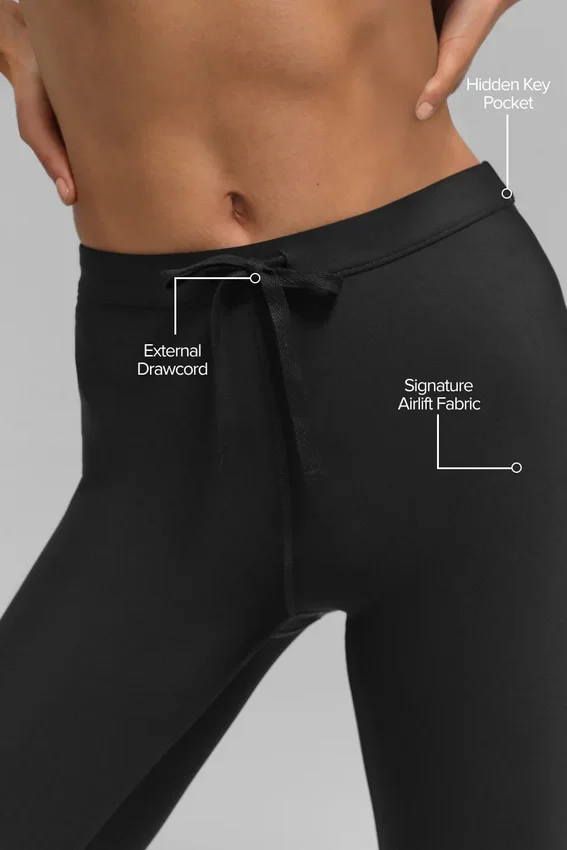 Airlift High-Waist Light Speed Legging – Zwart