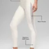 Airlift High-Waist Mesh Infatuation Legging – Ivory