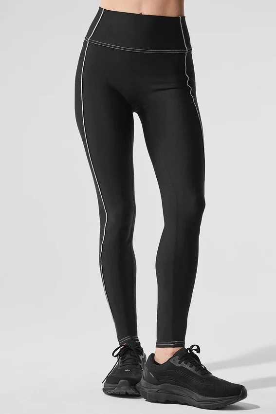 Airlift High-Waist Redefine Legging - Zwart/Wit