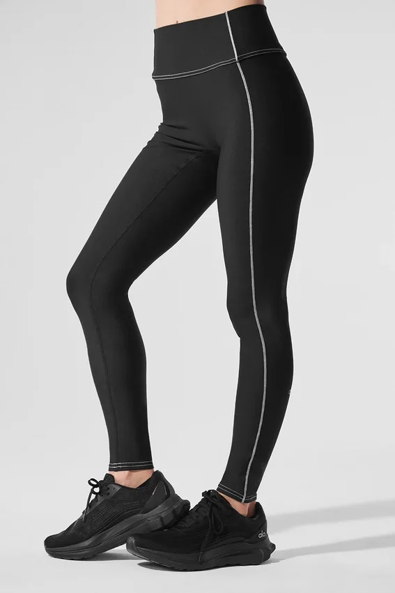 Airlift High-Waist Redefine Legging - Zwart/Wit