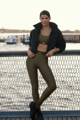 Airlift High-Waist Suit Legging - Olive Tree/Olive Tree