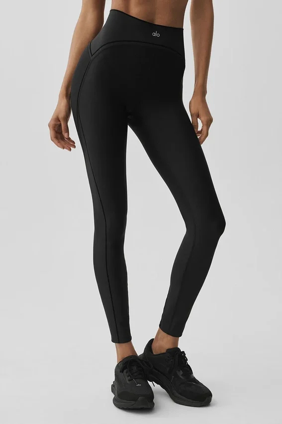 Airlift High-Waist Top-Notch Legging - Zwart