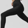 Airlift High-Waist Top-Notch Legging - Zwart