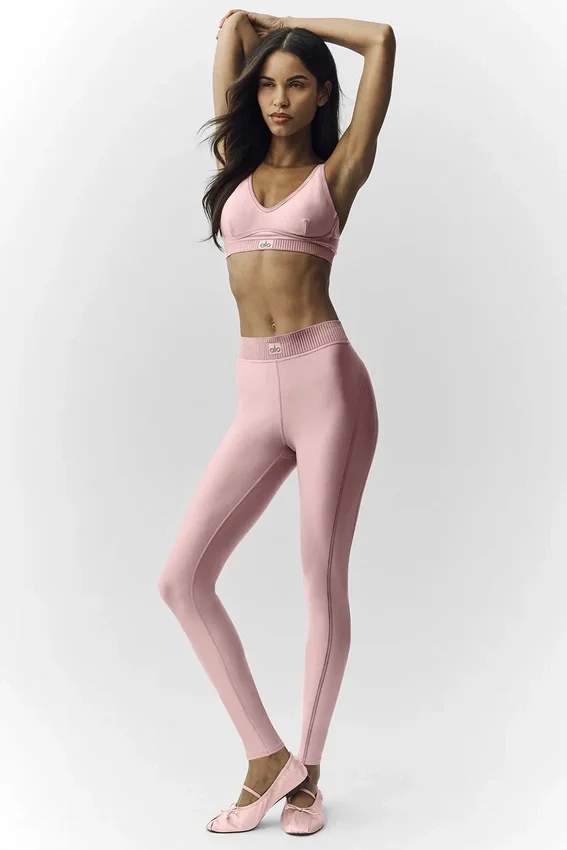 Airlift Line-up Mirage 7/8 Leggings - Pink Champagne