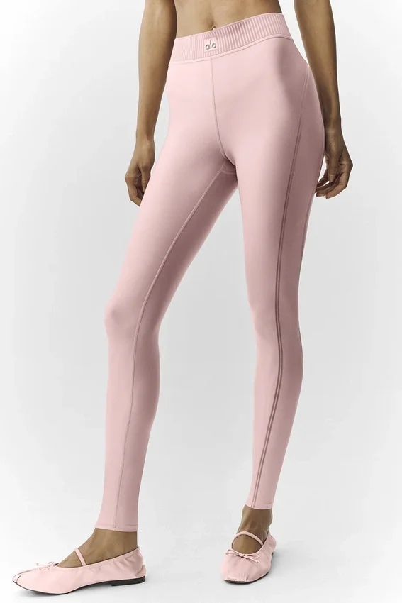 Airlift Line-up Mirage 7/8 Leggings - Pink Champagne