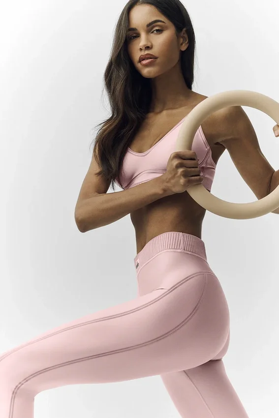 Airlift Line-up Mirage 7/8 Leggings - Pink Champagne