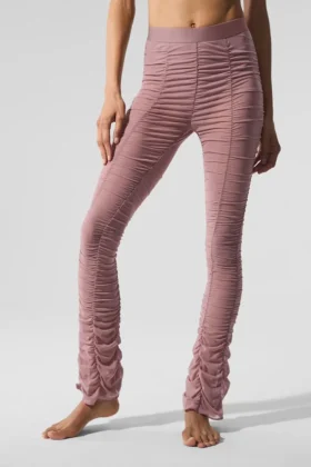 Airlift Mesh Cherish-legging met High-Waist - Smoky Quartz